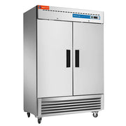 WESTLAKE Commercial Refrigerator 54" 2-Door 49 Cu.ft Stainless Steel | R290 Embraco ETL DOE Reach-In for Restaurant