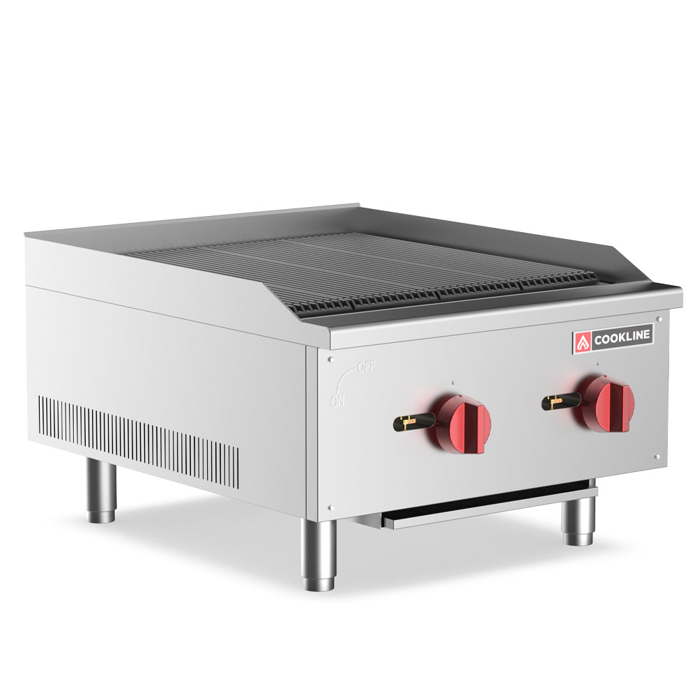 Cookline CCB-24 24.00" Commercial Radiant Charbroiler - 60000 BTU