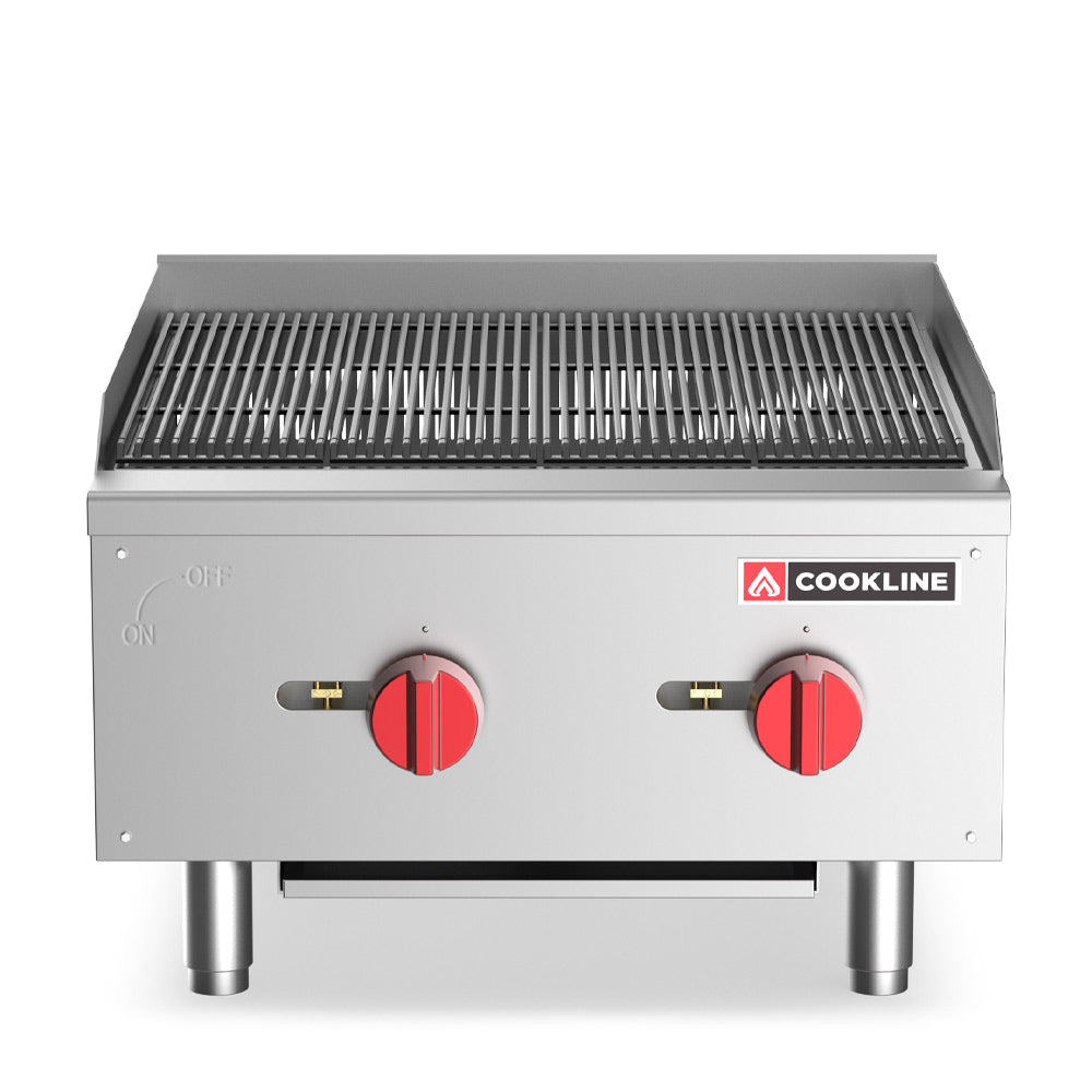 Cookline CCB-24 24.00" Commercial Radiant Charbroiler - 60000 BTU