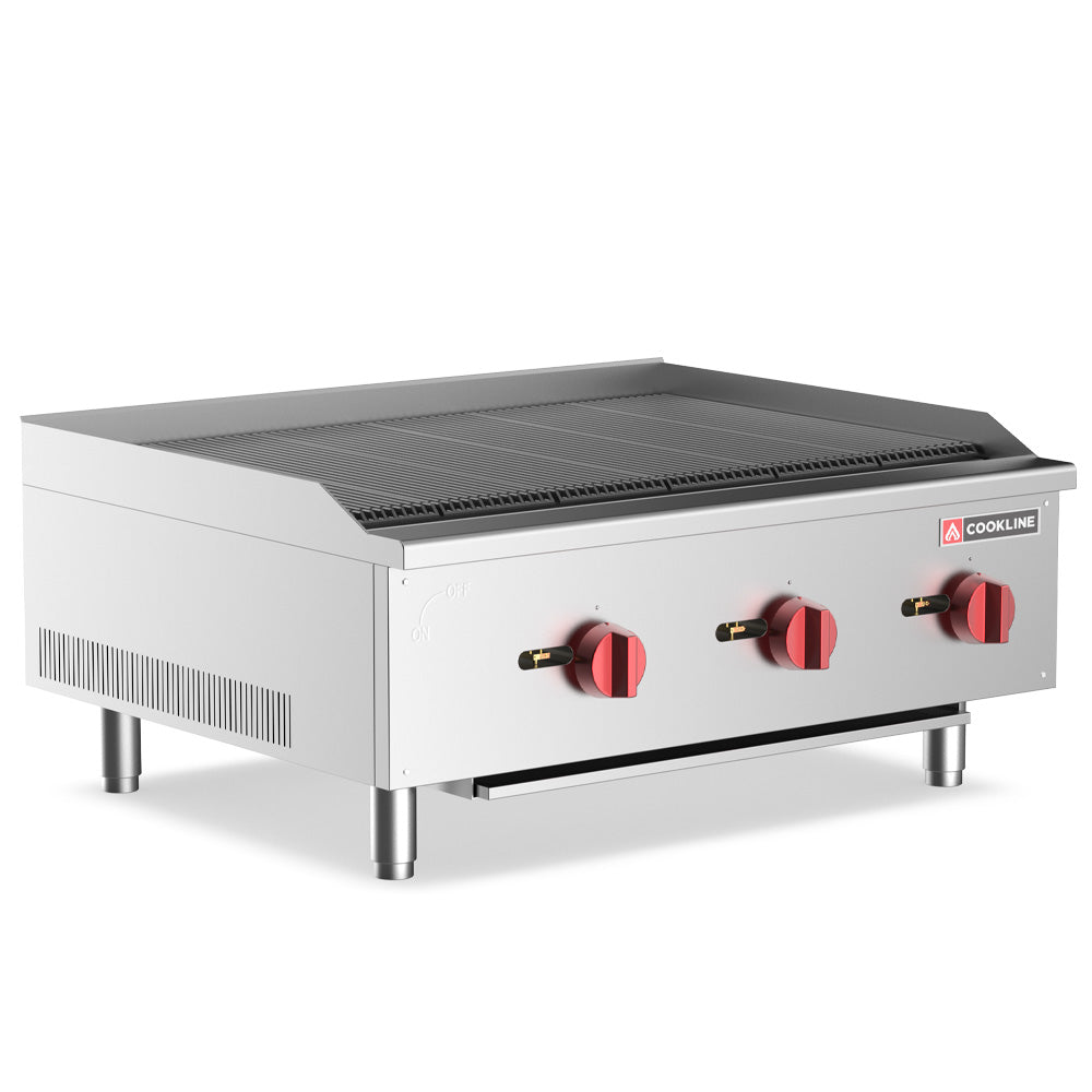 Cookline CCB-36 36.00" Commercial Radiant Charbroiler - 90000 BTU