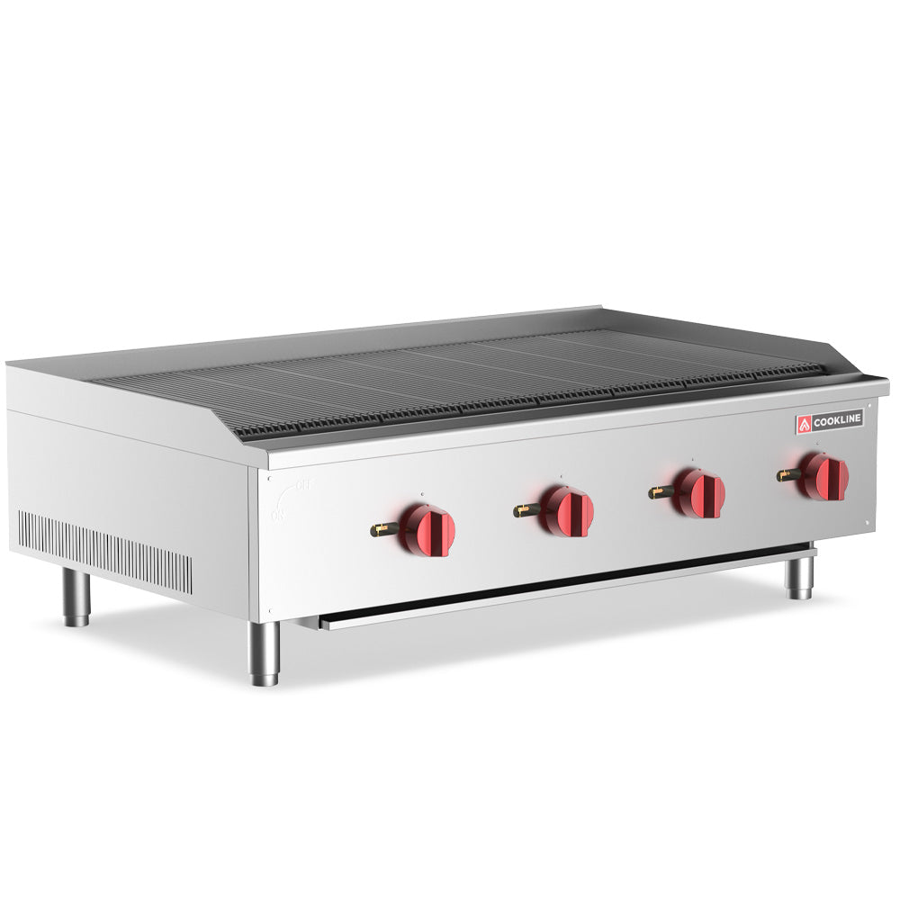 Cookline CCB-48 48.00" Commercial Radiant Charbroiler - 120000 BTU