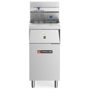 Cookline CF-40E-240-3 15.75" 40 lb. Commercial Deep Fryer
