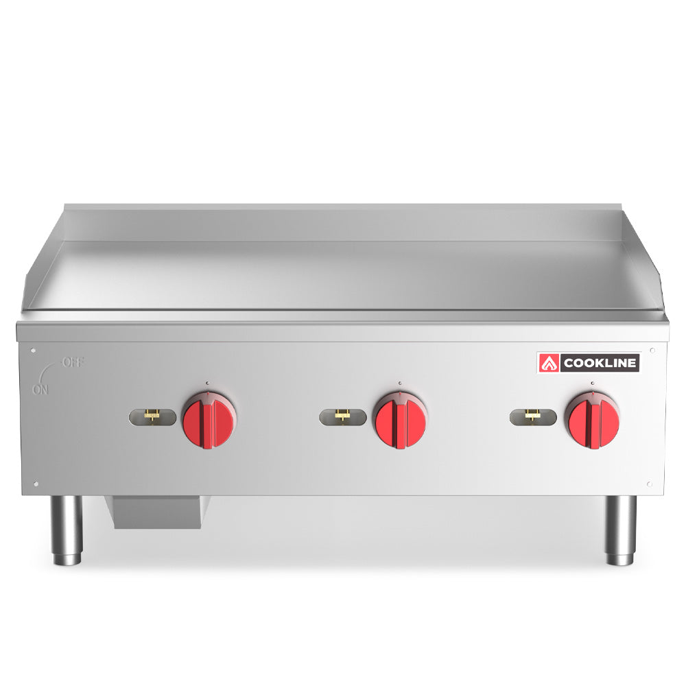 Cookline CGG-36M 36.00" Commercial Countertop Griddle - 90000 BTU