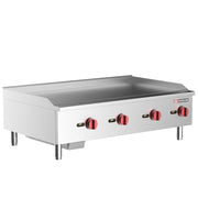 Cookline CGG-48T-HD 48" Commercial Countertop Griddle - 120000 BTU