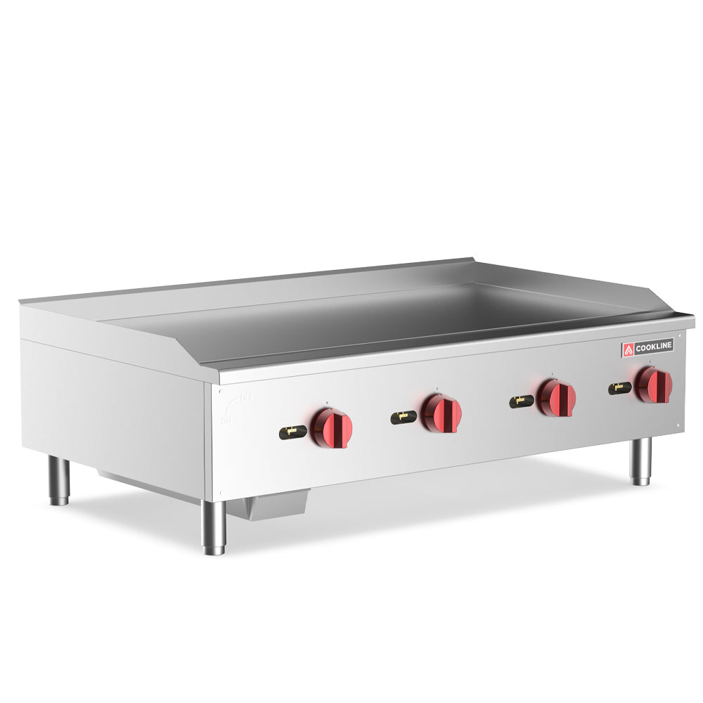 Cookline CGG-48M 48.00" Commercial Countertop Griddle - 120000 BTU