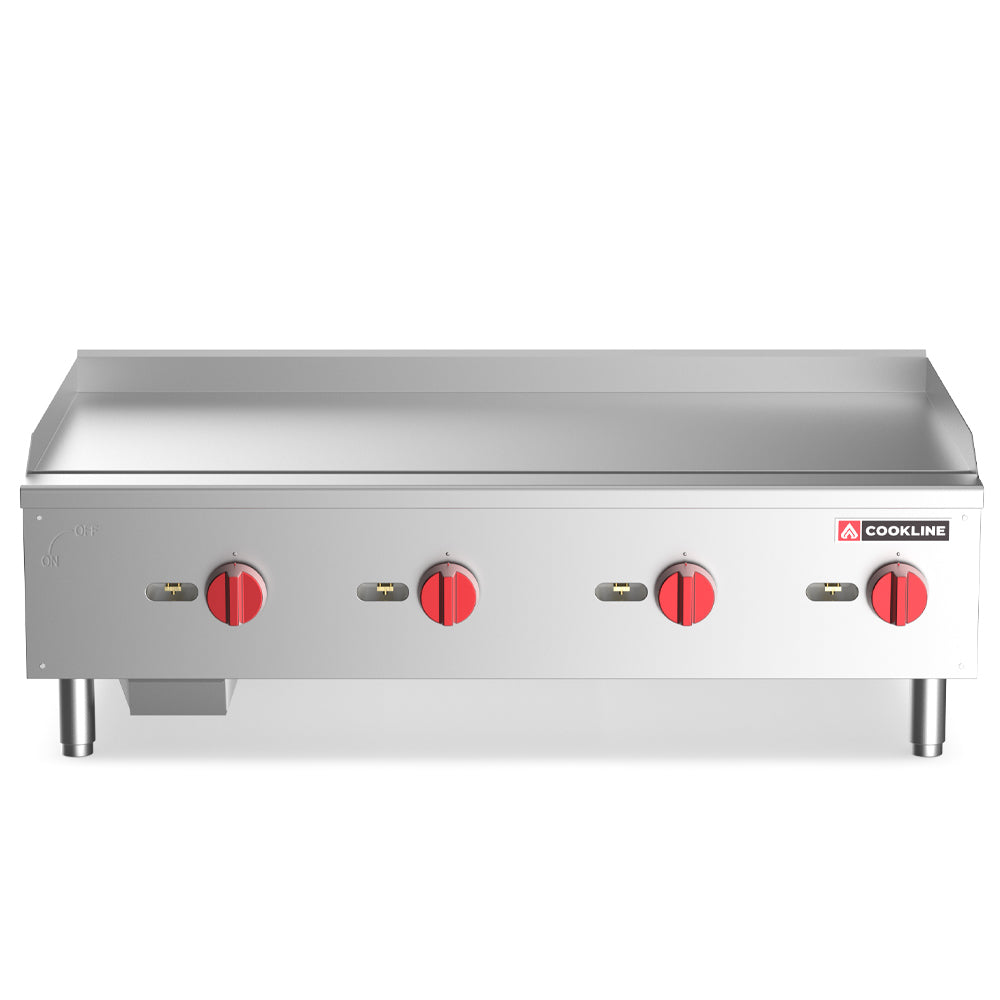 Cookline CGG-48M 48.00" Commercial Countertop Griddle - 120000 BTU