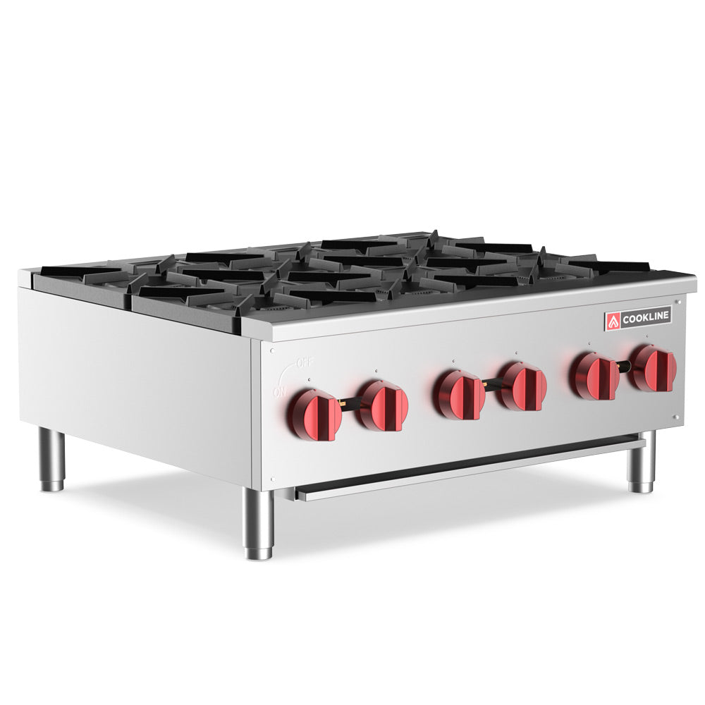 Cookline CHP-36-6 35.40" Commercial Kitchen Equipment - 150000 BTU