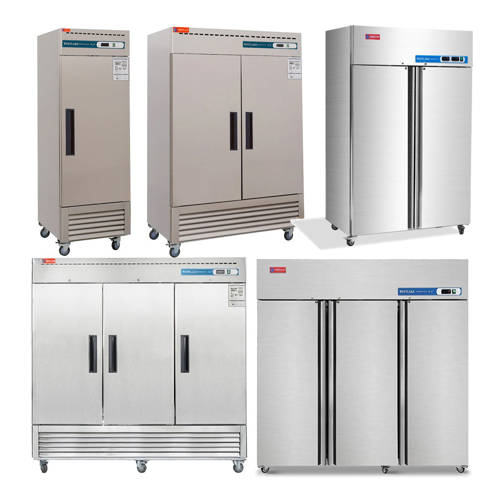 WESTLAKE Commercial Freezer | Reach-In 27"–82" 23–72 Cu.ft Stainless Steel for Restaurant