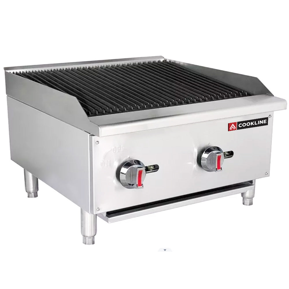 Cookline CCB-24 24.00" Commercial Radiant Charbroiler - 60000 BTU