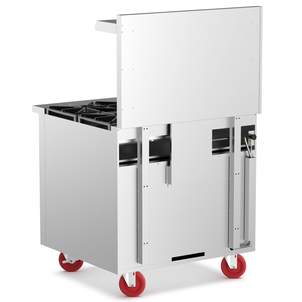 Cookline CR36-6-LP 36.00" Commercial Gas Range (Liquid Propane) - 211000 BTU