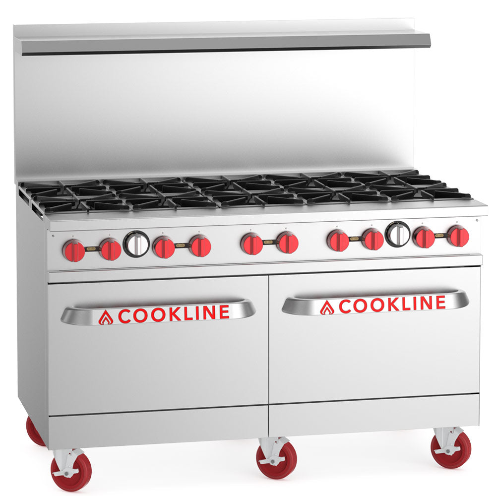 Cookline CR60-10-NG 60.00" Commercial Gas Range (Natural Gas) - 362000 BTU