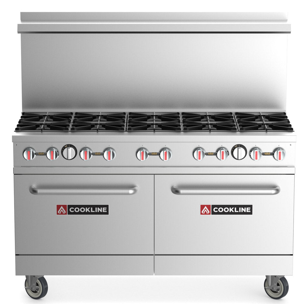 Cookline CR60-10-NG 60.00" Commercial Gas Range (Natural Gas) - 362000 BTU