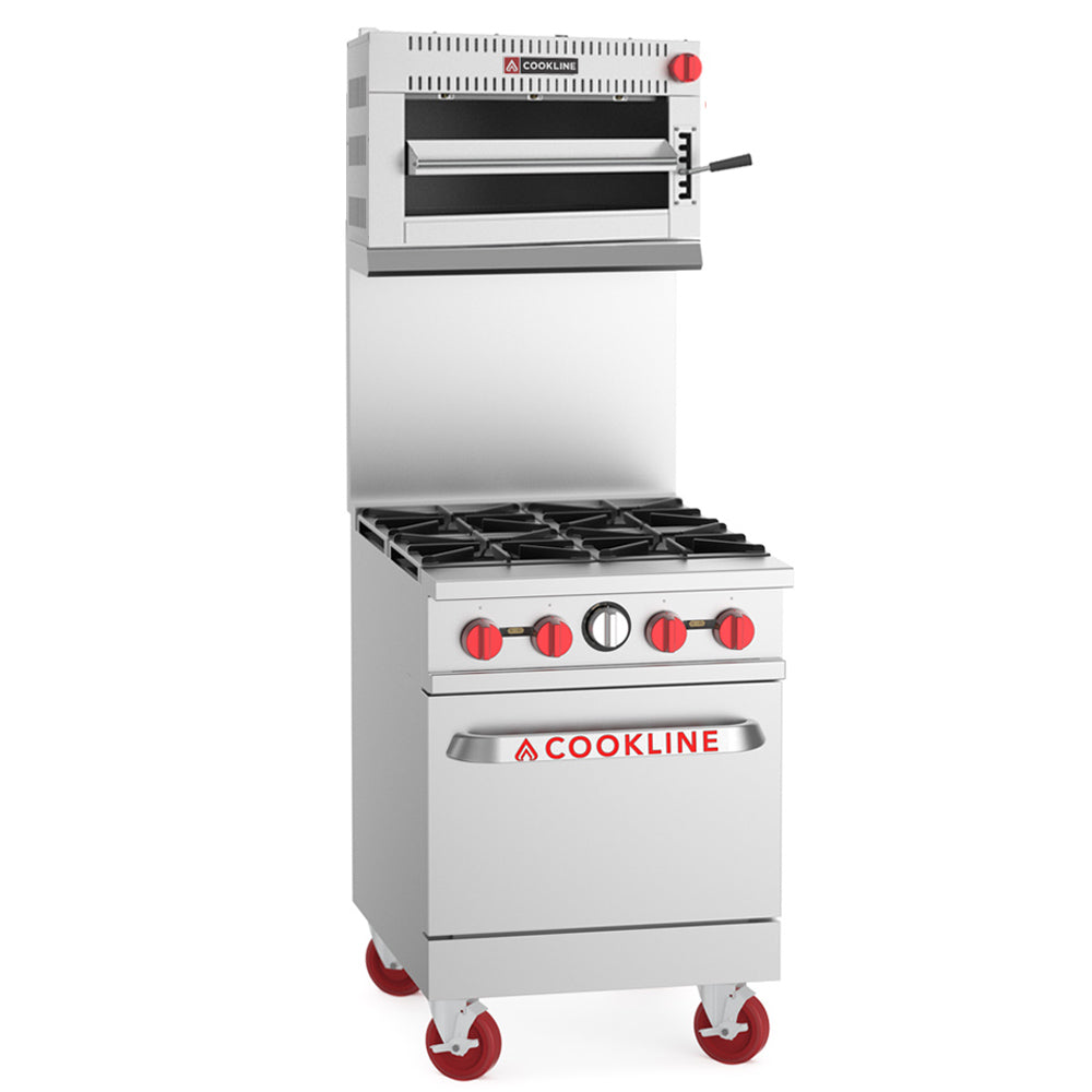 Cookline CSM-24-RM 24" Commercial Gas Range - 24,000 BTU