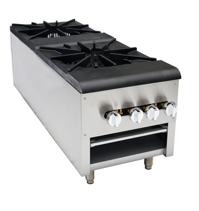 Cookline CSP2 18.00" Commercial Gas Range - 220000 BTU