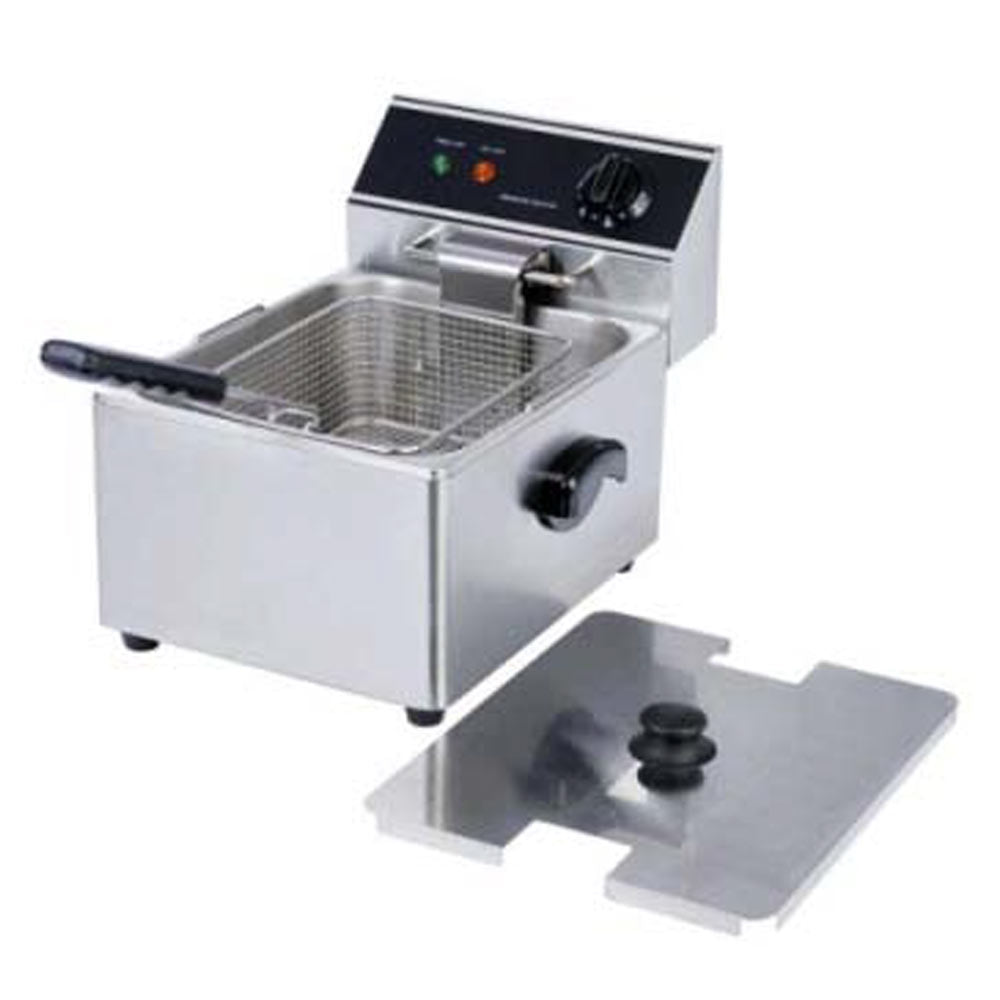 Cookline DF15-1-120 10.40" 15 lb. Commercial Deep Fryer