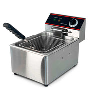 Cookline DF15-1-120 10.40" 15 lb. Commercial Deep Fryer