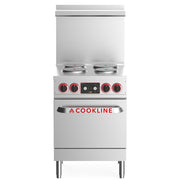 Cookline ER24-208 24" Commercial Gas Range