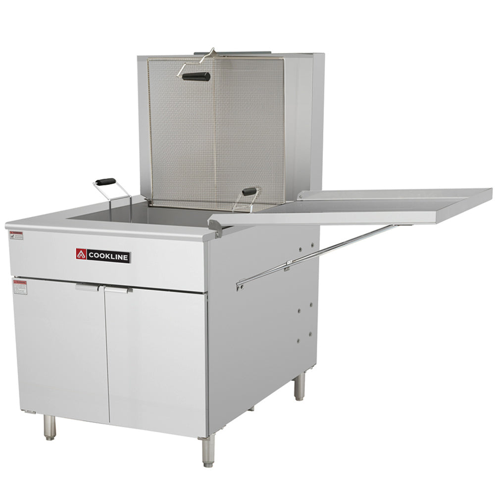 Cookline DOF-170 29.52" 170 lb. Commercial Deep Fryer - 120000 BTU
