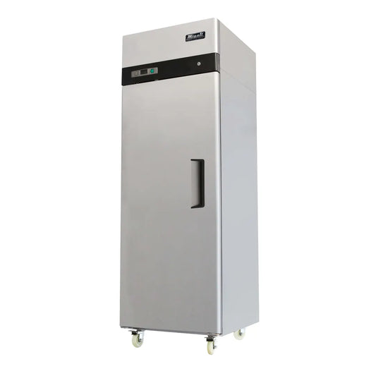 Migali C-1R-LHH-HC 28" One Section Reach-In Refrigerator w/ Solid Left Hinged Door, Top Mount, 21 cu. ft.