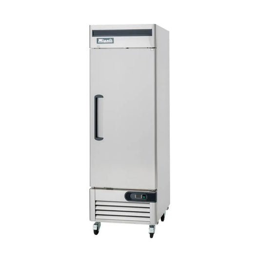 Migali C-1RB-HC 27" One Section Reach-In Refrigerator w/ Solid Door, Bottom Mount, 19 cu. ft.