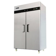 Migali C-2R-HC 51" Two Section Reach-In Refrigerator w/ 2 Solid Doors, Top Mount, 43 cu. ft.