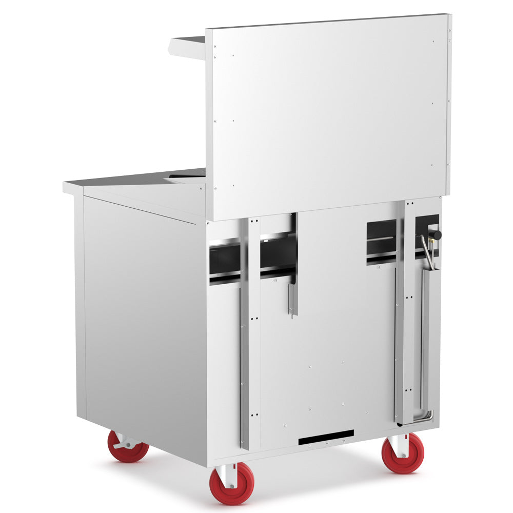 Cookline CR36-24G-LP 36.00" Commercial Gas Range (Liquid Propane) - 131000 BTU