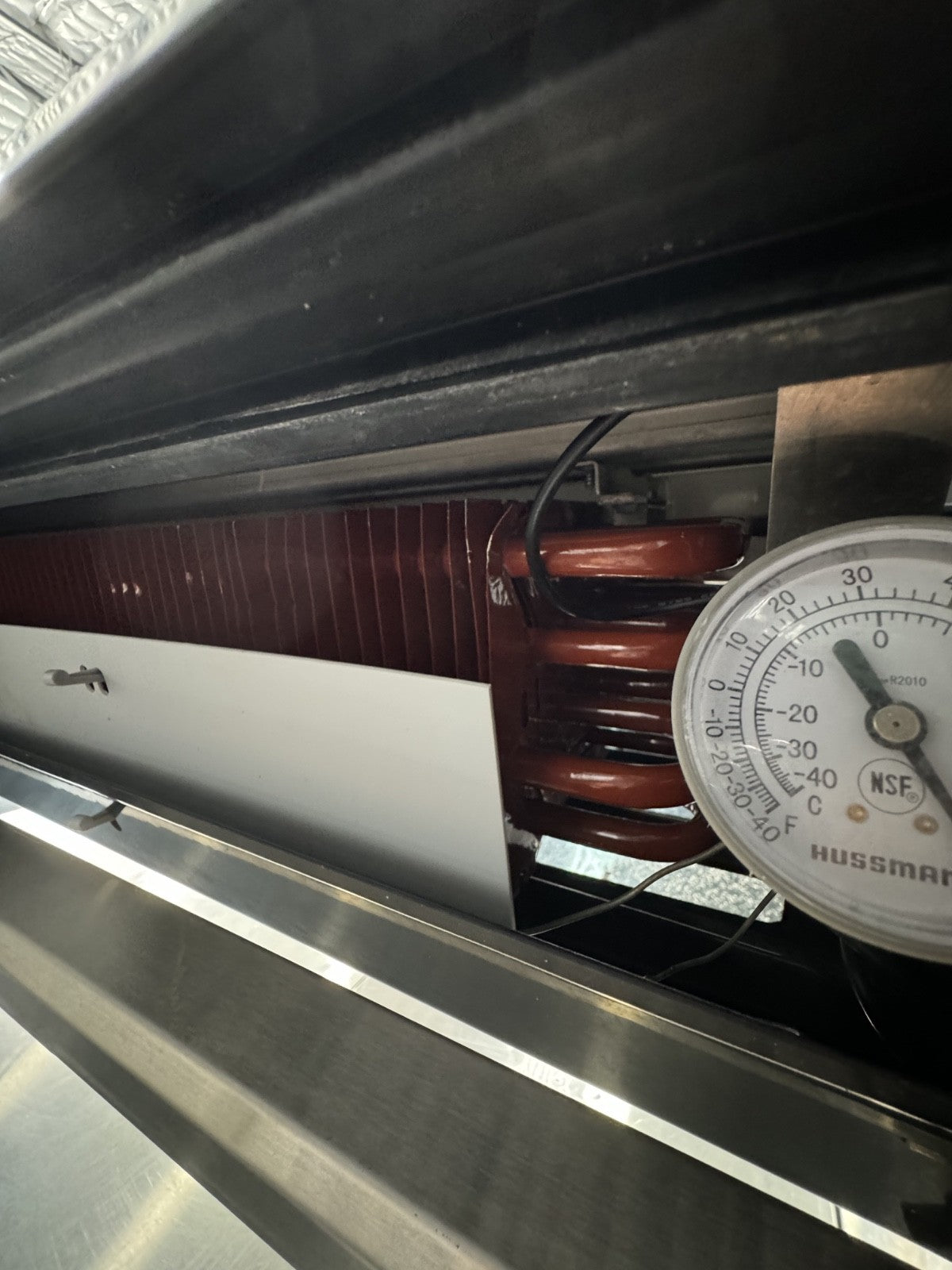 Hussmann meat case 16 ft run Gravity coil for Red Meat