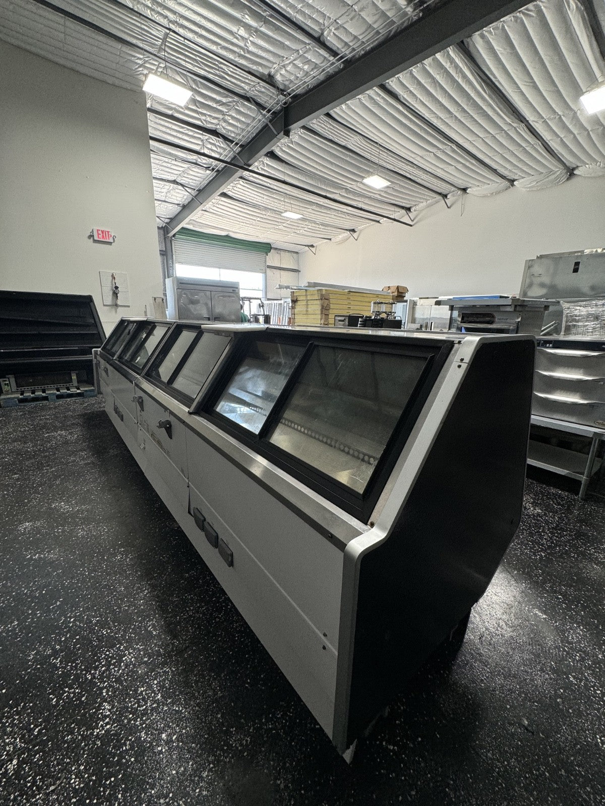 Hussmann meat case 16 ft run Gravity coil for Red Meat