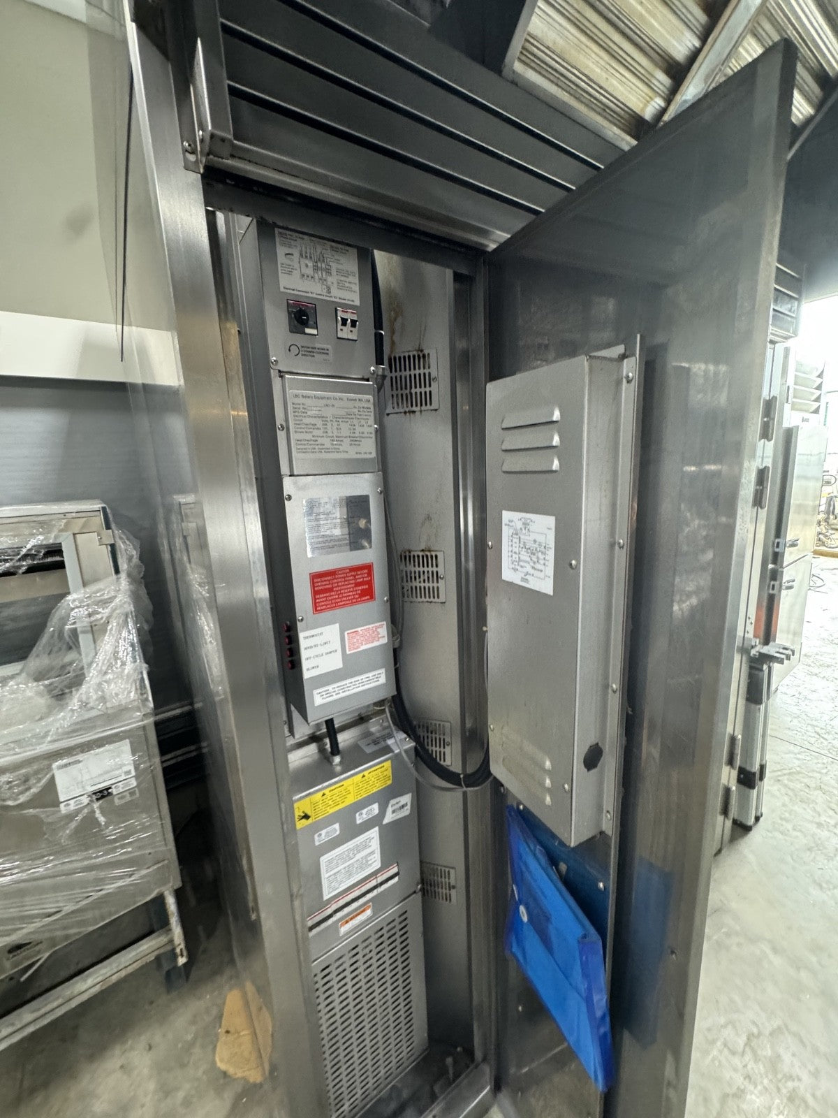 Used LBC LRO-2E Double Rack Electric Rotating Oven – 208V 3 Phase