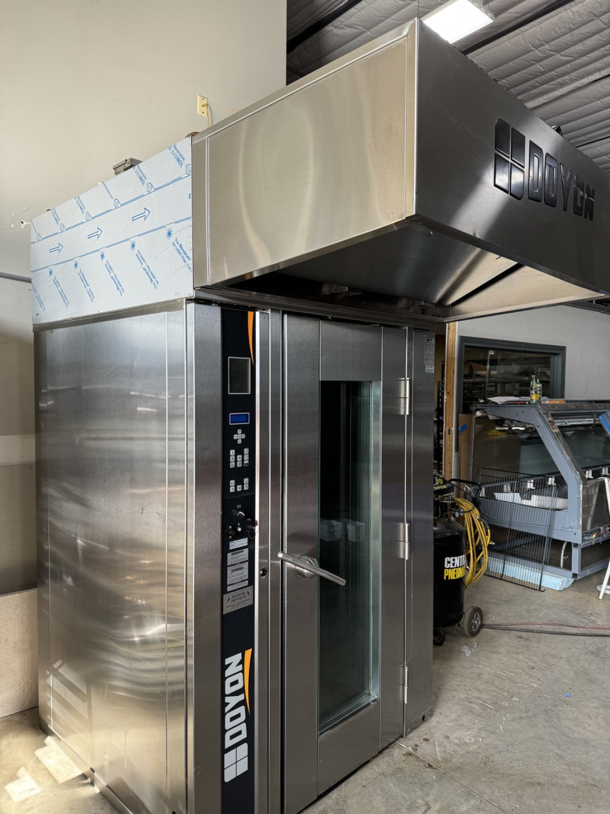 Doyon single rack electric oven 2018 mint conditions 480V 3Phase rotary rack