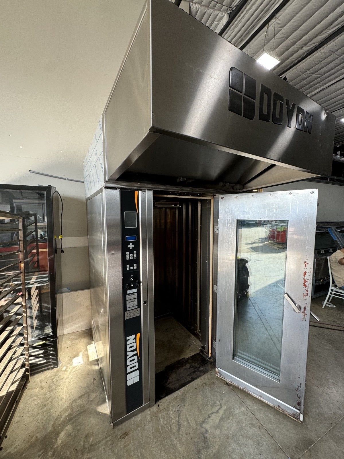 Doyon single rack electric oven 2018 mint conditions 480V 3Phase rotary rack