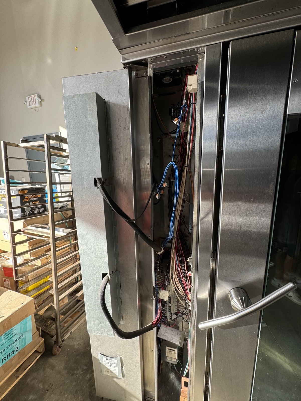 Doyon single rack electric oven 2018 mint conditions 480V 3Phase rotary rack