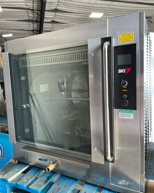 BKI VGG-8 Electric 40-Bird Commercial Rotisserie Oven | 208V/3Ph | USED | Clean & Working