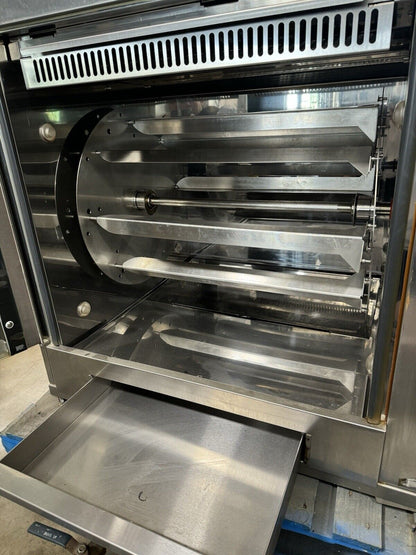 BKI VGG-8 Electric 40-Bird Commercial Rotisserie Oven | 208V/3Ph | USED | Clean & Working