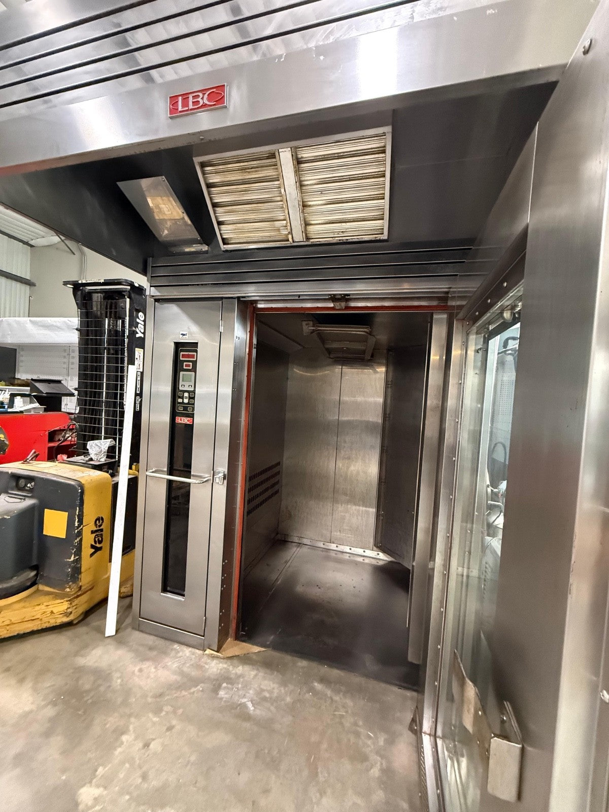 Used LBC LRO-2E Double Rack Electric Rotating Oven – 208V 3 Phase