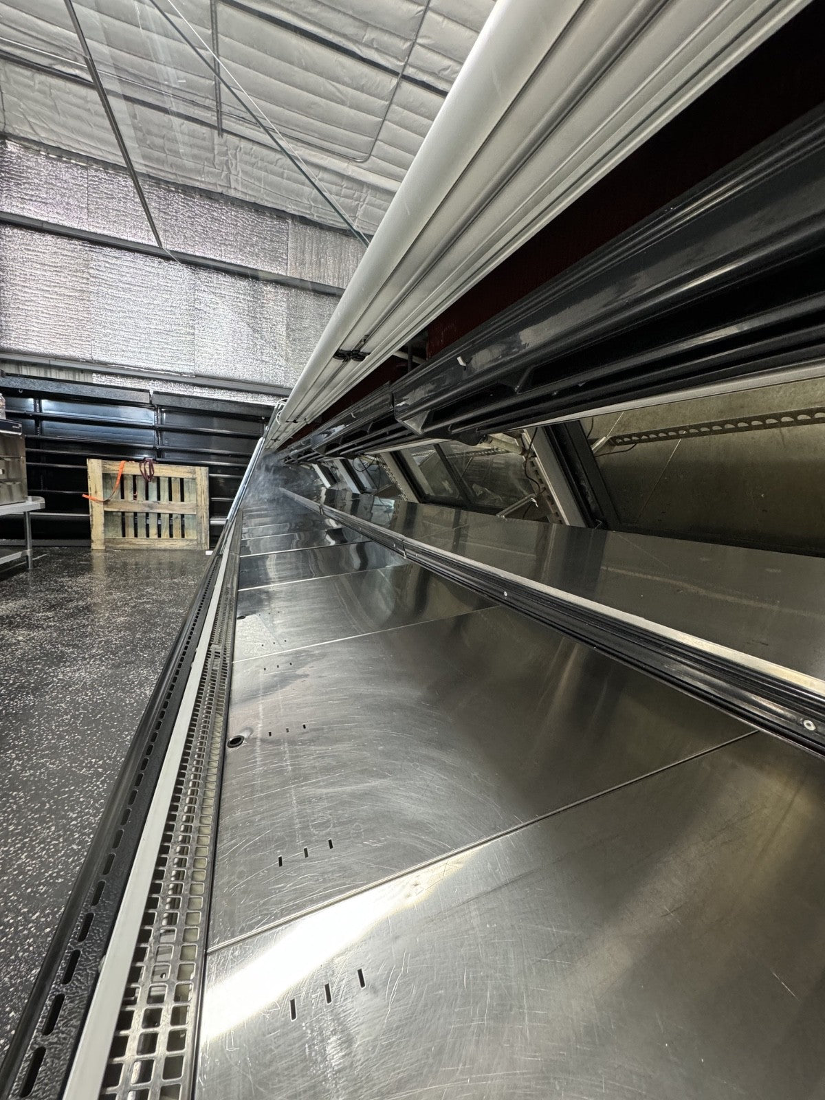 Hussmann meat case 16 ft run Gravity coil for Red Meat