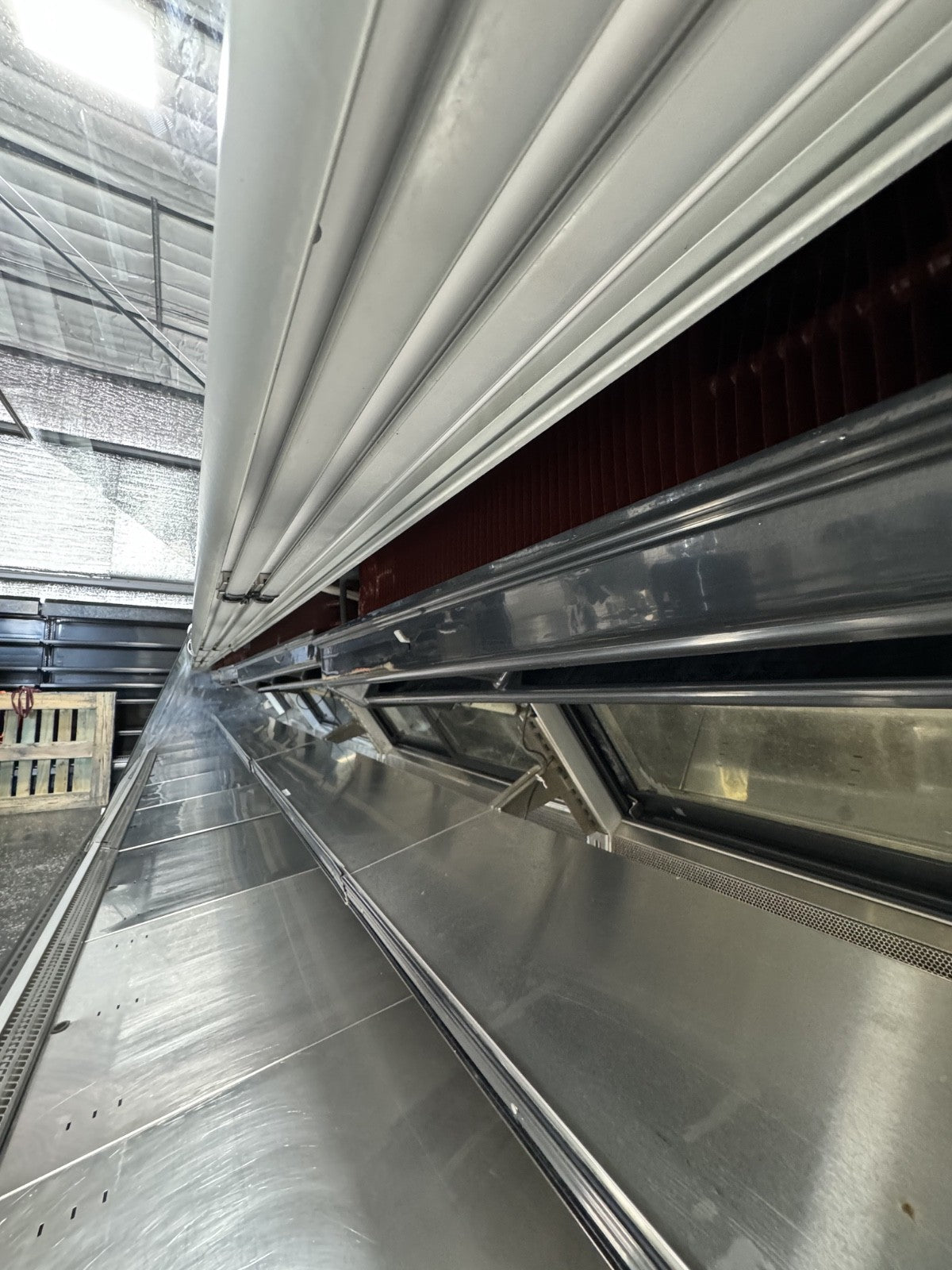 Hussmann meat case 16 ft run Gravity coil for Red Meat