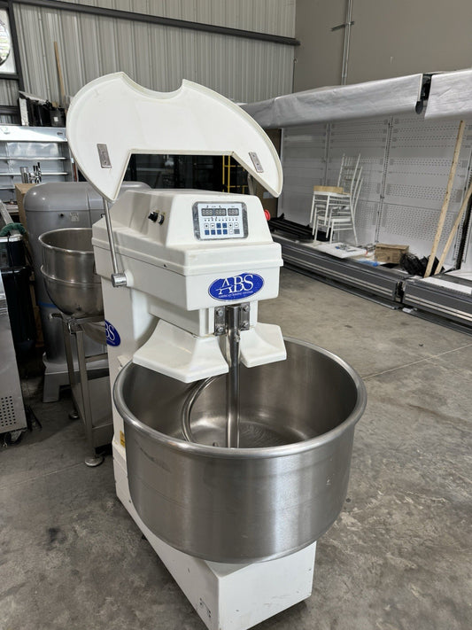 Used ABS Spiral mixer 120kg ABSFBM-120T 208/220 Volt 3 Phase 60 Hz