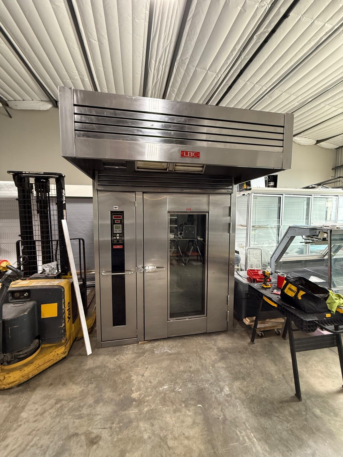 Used LBC LRO-2E Double Rack Electric Rotating Oven – 208V 3 Phase