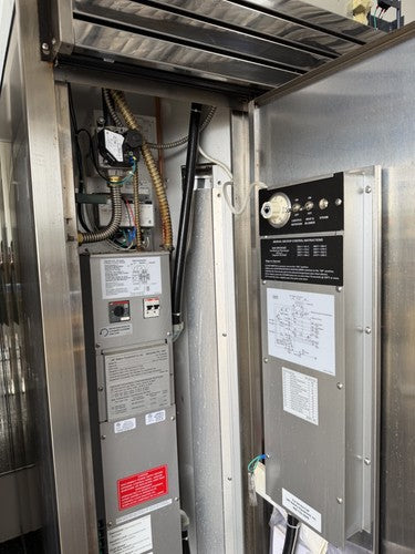 Used 2023 LBC LRO-2G6 Double Rack Natural Gas Rotating Oven – 290,000 BTU