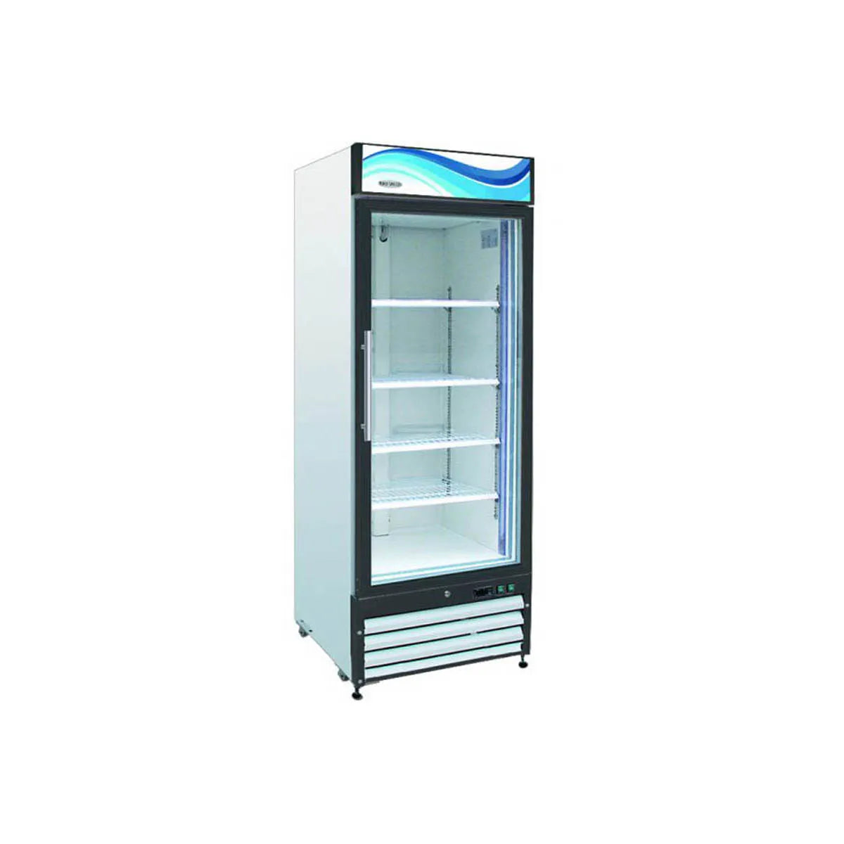 Serv-Ware GR23-HC Glass Door Merchandiser Refrigerator