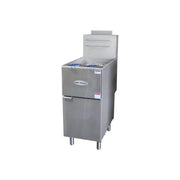 Serv-Ware 50 LB Deep Fryer, Natural Gas