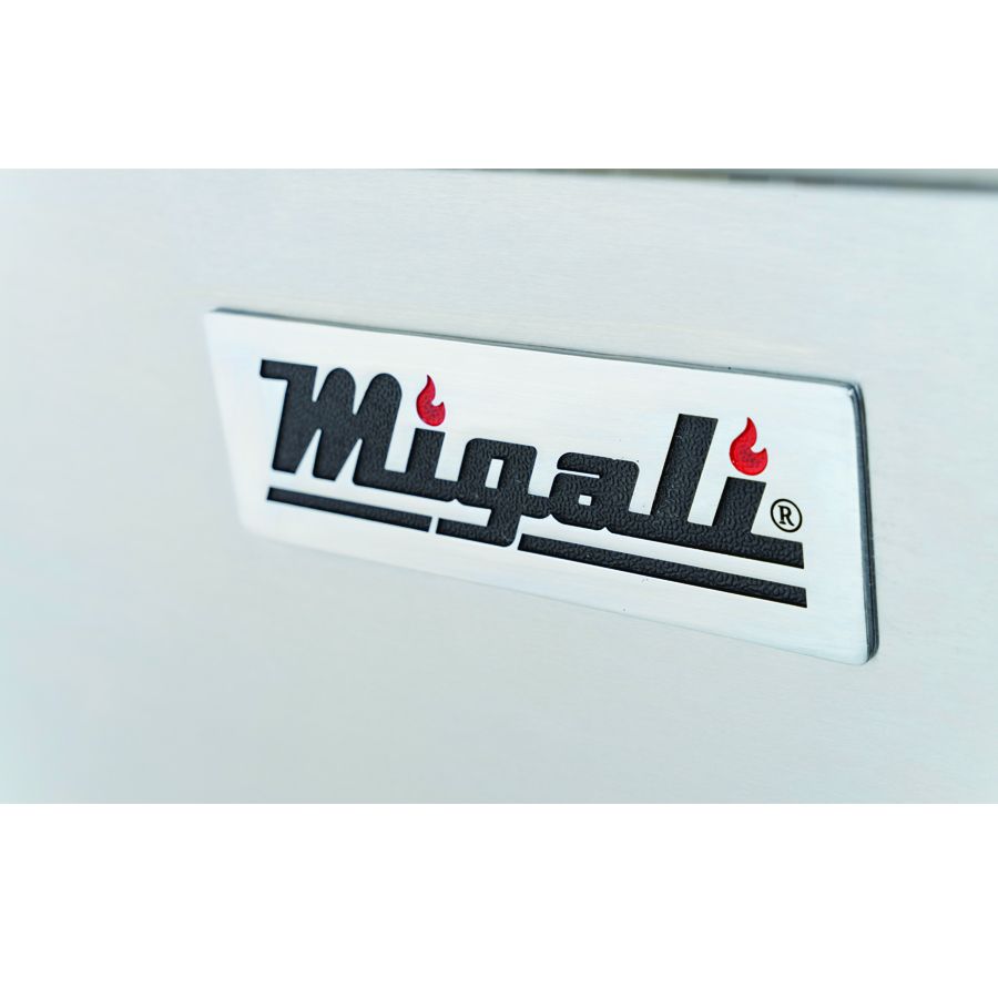 Migali C-G48 48″ Manual Gas Griddle – 120,000 BTU (4 Burners)